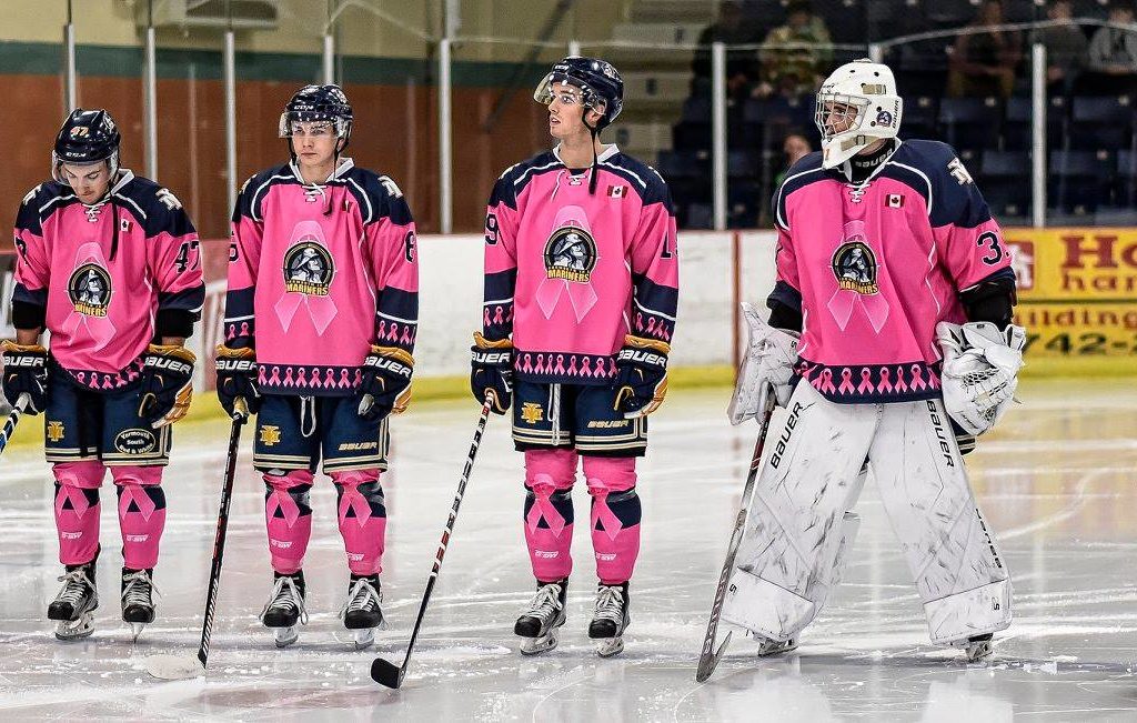 Mariners Pink in the Rink Campaign Nearing Completion