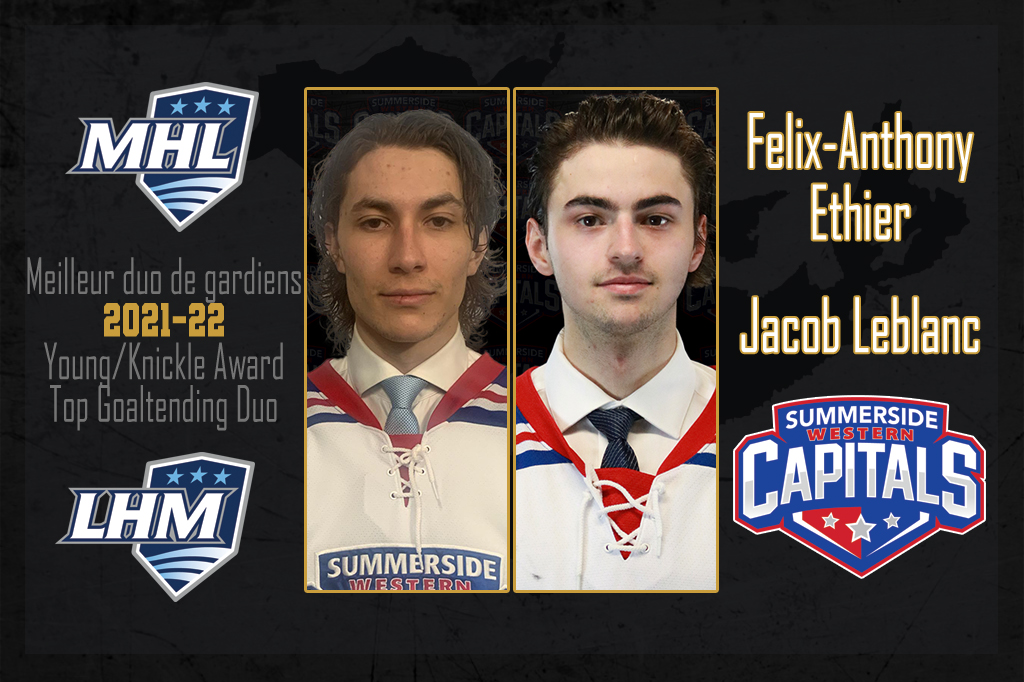 Summerside Western Capitals win 202122 Young/Knickle Award for Top